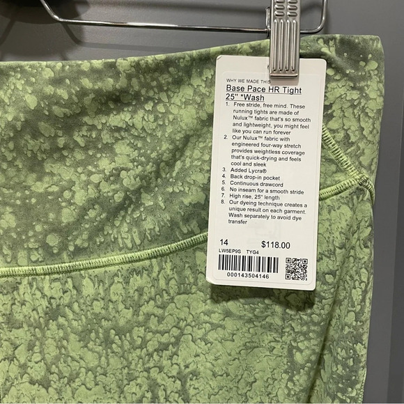 Lululemon Base Pace High-Rise Tight 25" | Size 14 - Picture 11 of 11
